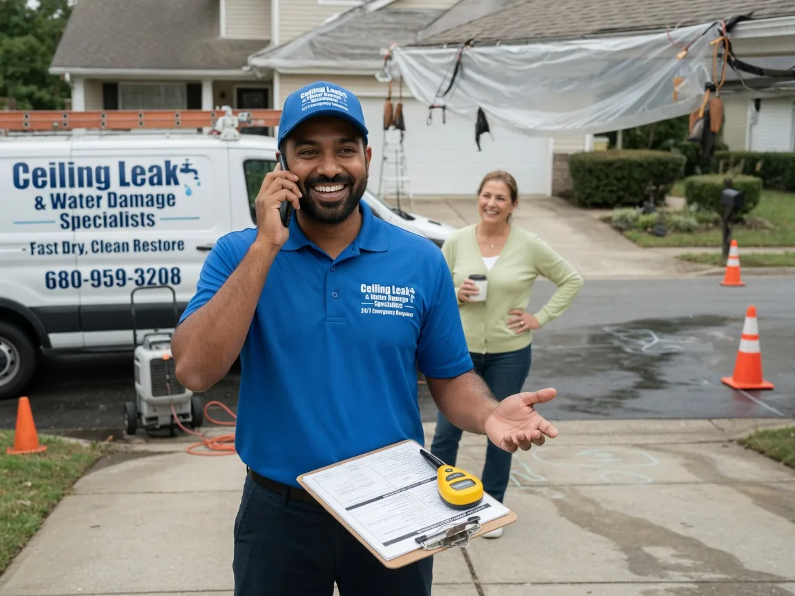 Ceiling Leak Cleanup Memphis, NE FAQs